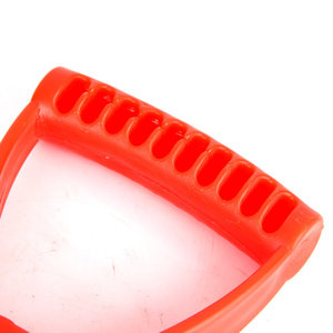Plastic Handlebar <b>Cover</b> Orange Injection Molded For Agricultural Tools Construction Use - Product Image 3