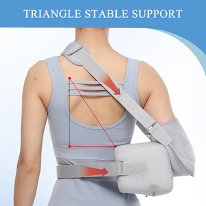 Vente chaude réglable en <span class=keywords><strong>aluminium</strong></span> épaule enlèvement orthèse oreiller immobilisateur bras fronde soutien - Product Image 2