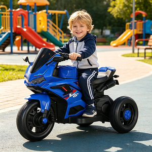 Moto électrique rechargeable à trois roues pour enfants, 380W 6.4V, pour parcs d'attractions, moto à trois roues pour enfants - Product Image 1