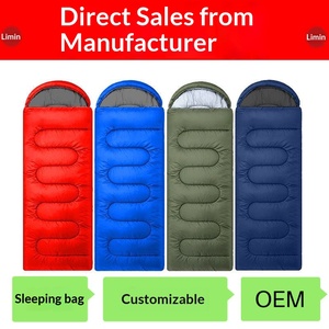 Sacco a Pelo a Busta per Adulti, Ingrosso Fabbrica, per Campeggio Esterno ed Escursionismo, Spesso, <span class=keywords><strong>Caldo</strong></span>, Portatile, con Imbottitura in Poliestere - Product Image 2