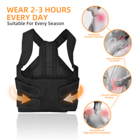 Lisseur lombaire pour le dos, ceinture de maintien ergonomique, réglable et anti-bossu