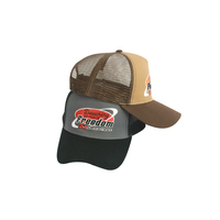 Gorra Trucker de 5 Paneles de Poliéster con Malla Trasera, Estilo Y2K, Personalizada con Logotipo, Unisex, de Alta Calidad, Ajustable