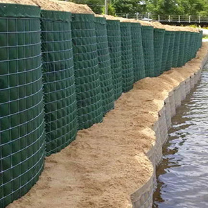 Barrière de protection en <span class=keywords><strong>gabion</strong></span> de fil de fer galvanisé soudé à mailles carrées, robuste, avec services de cintrage et de découpe - Product Image 3