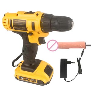 dewalt sex toy Electric Drill Sex Machines Automatic Telescopic Vagina Vibrator  Masturbator main image 0