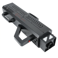 Pistolet à fumée LED portable, machine à brouillard manuelle, générateur de fumée portatif, lumière RGB pour DJ, fête, club, scène