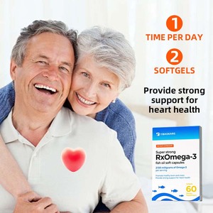 น้ำมัน<span class=keywords><strong>ปลา</strong></span> RxOmega-<span class=keywords><strong>3</strong></span>ที่แข็งแรงเป็นพิเศษแคปซูลแบบนิ่ม2150มก. <span class=keywords><strong>โอ</strong></span><span class=keywords><strong>เม</strong></span><span class=keywords><strong>ก้า</strong></span><span class=keywords><strong>3</strong></span>ต่อการให้บริการสนับสนุนสุขภาพหัวใจส่งเสริมสุขภาพของสมองและวิสัยทัศน์ - Product Image 2