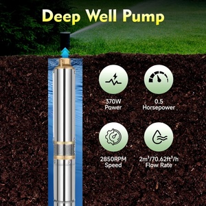 Pompe à eau solaire adaptée, système d'irrigation solaire haute efficacité et de bonne qualité, énergie solaire - Product Image 2