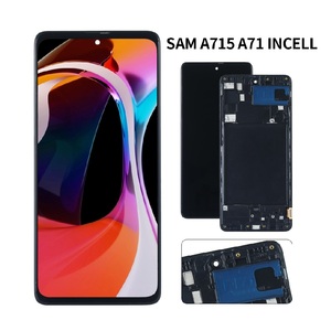 <span class=keywords><strong>Pantalla</strong></span> LCD para Teléfono Móvil <span class=keywords><strong>Samsung</strong></span> <span class=keywords><strong>Galaxy</strong></span> A715 <span class=keywords><strong>A71</strong></span>, Repuesto de <span class=keywords><strong>Pantalla</strong></span> Táctil Incell con Marco - Product Image 1