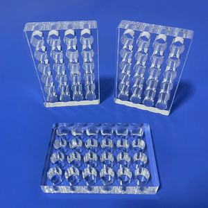 Pabrik kustom Wells <span class=keywords><strong>Well</strong></span> Fused silika kuarsa kaca enzim Hemagglutinin Fused Quartz <span class=keywords><strong>Elisa</strong></span> Plate - Product Image 3