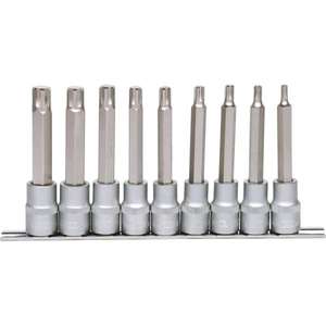 KS TOOLS - 911.1335 1/2'' RIBE Bit <b>socket</b>, M5-M14 (9 pcs) - EAN 4042146565490 HAND <b>SOCKETS</b> 1/2" - Product Image 1