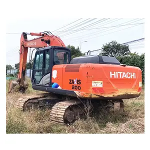 Earth-moving Machinery Hitachi ZX200 ZX200-5A Hydraulic Excavator Used 20ton Crawler Excavator Original Japan Second Hand Digger