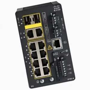 IE-<b>3100</b>-8P2C-E Industrial Ethernet Switch, 8-Port Gigabit with 2 Combo SFP, IP30 Rated, DIN Rail, DNA Essentials License - Product Image 1