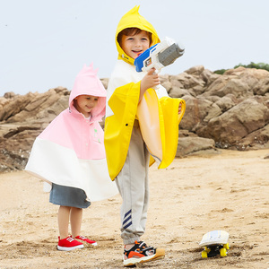 Robe de plage pour enfants personnalisée en usine, <span class=keywords><strong>poncho</strong></span> de <span class=keywords><strong>surf</strong></span>, parka imperméable, veste - Product Image 4