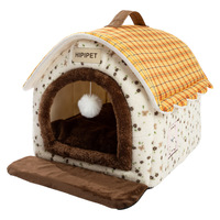 [Pré-vente] Nouvelle Arrivée Transfrontalière Hiver Lit pour Chat Grand Espace Aventure Princesse Chaleureux en Polyester Fabriqué à Jiangsu