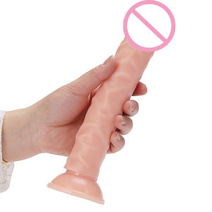 9 inç yumuşak PVC yapay Penis gerçekçi <span class=keywords><strong>Dick</strong></span> yetişkin seks oyuncakları eşcinsel kadınlar için seksi gerçekçi büyük Penis vibratörler vajina seks ürünleri - Product Image 1