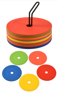 Discos de Entrenamiento de Fútbol Mini de TPR Duradero de 15.2 cm, Marcadores de Agilidad, Ejercicios de Fútbol, Multicolor, Logotipo Personalizado, Uso en Exteriores, Multideportivo - Product Image 2