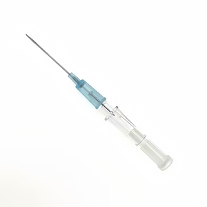 Produsen Kanula IV Sekali Pakai Jenis Pena Plastik Medis 14g 16g 17g 18g 20g 22g 24g 26g 28g untuk Penggunaan Medis Hewan Peliharaan CE ISO - Product Image 1
