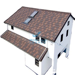 Tuile de bardeau rentable avec la tôle de toit galvanisée par zinc élevé pour la construction de bâtiments - Product Image 1