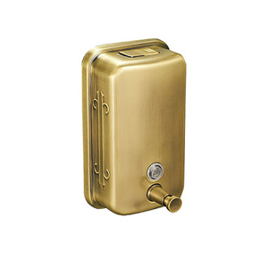 <span class=keywords><strong>Dispenser</strong></span> di <span class=keywords><strong>Sapone</strong></span> Manuale da Parete in Acciaio Inox 304 Bronzo Antico, Contenitore <span class=keywords><strong>per</strong></span> Gel <span class=keywords><strong>Doccia</strong></span>, <span class=keywords><strong>Dispenser</strong></span> di Shampoo <span class=keywords><strong>per</strong></span> Hotel, Appartamenti e Ville - Product Image 5