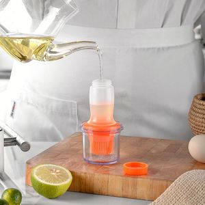 Nouvelle brosse à badigeonner en silicone pour la cuisine, le barbecue et la friture - Compatible lave-vaisselle et four - Product Image 1