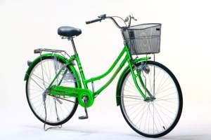 Vélo de ville classique rétro pour femmes, 24 <span class=keywords><strong>pouces</strong></span>, vitesse unique, fourche en alliage d'aluminium personnalisée, vélo princesse - Product Image 3