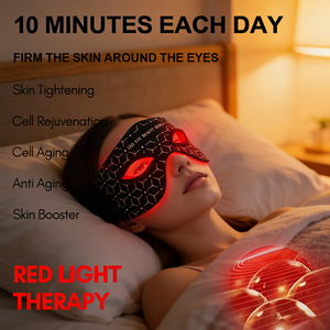 Masque oculaire LED 630 nm 850 nm 60 sources lumineuses certifié CE pour la relaxation des muscles oculaires et le renforcement du collagène - Product Image 5