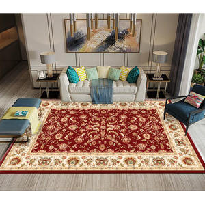 Tapis de style nordique rectangulaire pour salon, en fibre de polyester, motif classique, décoration intérieure, 81-90% de tissu - Product Image 1