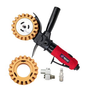 Rueda de goma neumática de 4 pulgadas <span class=keywords><strong>para</strong></span> eliminar calcomanías, franjas decorativas, vinilo, óxido y adhesivos de automóviles, vidrio y metal. - Product Image 1