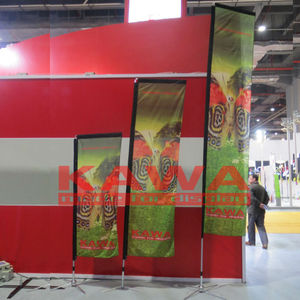 Cờ Bãi Biển Hình Khối In Kỹ Thuật Số Ngoài Trời Bằng <span class=keywords><strong>Polyester</strong></span> <span class=keywords><strong>110G</strong></span> - Product Image 2