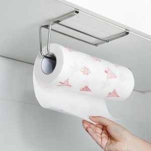SHIMOYAMA Portarotolo in <span class=keywords><strong>Acciaio</strong></span> Inox da Sottopensile per Carta Igienica, Asciugamani e Rotoli da <span class=keywords><strong>Cucina</strong></span> - Product Image 1