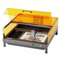 Machine de gravure et de marquage laser UV DAJA D5 PRO 2025 400*400mm, fabricant de logos pour verre, métal, bois, papier, caoutchouc avec moteur efficace