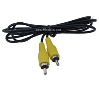 Personnalisation BNC DC RCA 3 en 1 extension de caméra cctv câble audio vidéo pour caméra de sécurité cctv