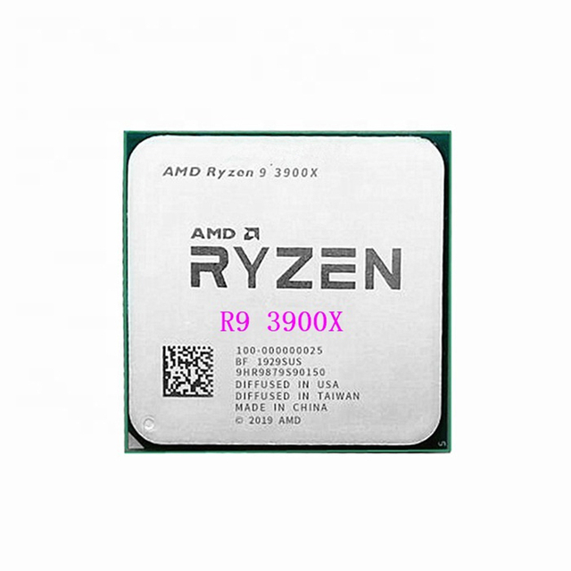 Original New and Used  R9 3000 Tray Cpu 3900x Support AM4 Motherboard