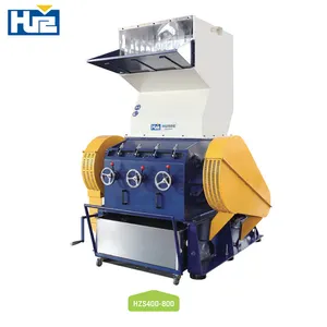 HUARE HZS400-800F Alto Desempenho Grande Pulver Motor Resíduos De Plástico Recados Micronizador Granulador Triturador De Plástico