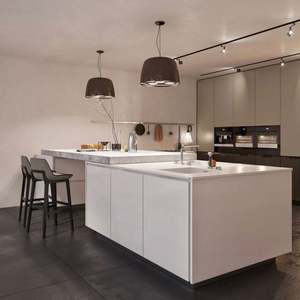 Meubles de cuisine chinois, armoires de cuisine abordables avec accessoires, ensemble complet, style luxueux avec plan de travail - Product Image 3