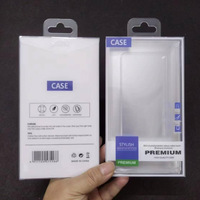 Boîte d'emballage en PVC recyclé pour téléphone, épaisseur 1 mm, neutre, en gros, en stock