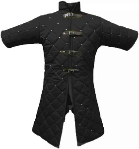 Armadura acolchada y acolchada Gambeson medieval-Vestido de traje de caballero renacentista - Product Image 5