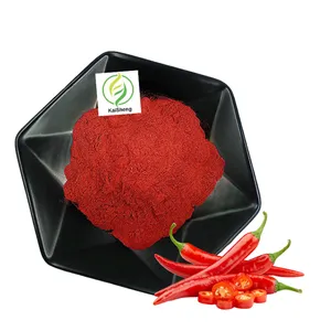 Pigment naturel soluble dans l'eau colorant alimentaire comestible E150 capsanthine en poudre de piment rouge