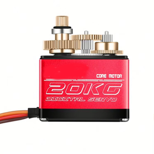 Customizable 20Kg Core Motor Metal Gear 180 Dergree Digital Servo for Rc Robot Arm/Tamiya Mini 4wd Scx24 <b>Toys</b> Car Robotics Servo - Product Image 5
