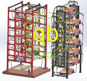 Thông minh quay xe đậu xe Kết Cấu Thép hoàn toàn tự động dọc tuần hoàn cơ khí đơn giản sử dụng hệ thống đỗ xe - Product Image 1