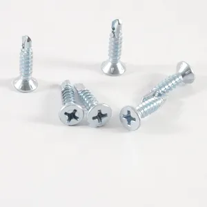 Stainless Steel Flat Head Self Drilling Screw Self Taping Csk Countersunk Head Self Drilling Screw