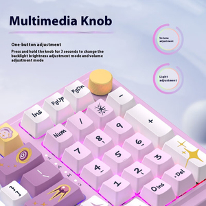 Redragon ks99 Ba chế độ (có dây/không dây/BT) tùy chỉnh cấu trúc đệm cắm nóng đầy đủ phím máy tính xách tay Bàn phím cơ - Product Image 4