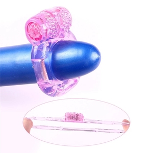 Силиконовый вибратор для мужчин, массажное кольцо для увеличения члена - Product Image 5