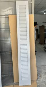 Stores de fenêtre sur mesure, volets en bois mobiles extérieurs, volets pour meubles de maison - Product Image 5