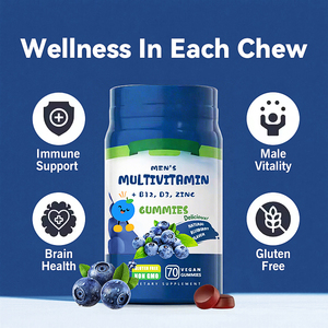 Hot Sản phẩm mới phức tạp VC Vitamin tổng hợp Gummies người đàn ông của vitamin tổng hợp Gummies thực vật dựa trên Vitamin tổng hợp - Product Image 4