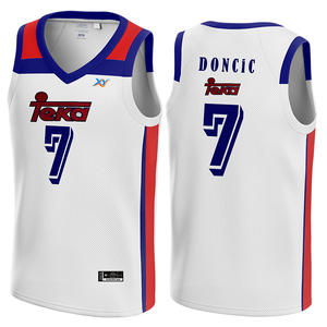 Camiseta de Baloncesto Personalizada para Hombre con Diseño de <span class=keywords><strong>TEKA</strong></span> y Doncic, Camiseta Deportiva Transpirable y Cómoda para Entrenamiento - Product Image 5