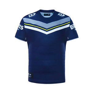 Set da Rugby Personalizzato 2024 con Stampa a Trasferimento Termico Traspirante della Squadra Australiana Penrith Panthers per Allenamento Maschile - Product Image 5