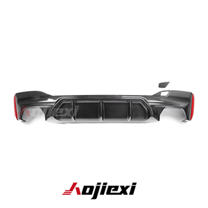 M5 Phong Cách Sợi Carbon Khuếch Tán Phía Sau Cho BMW 5 Loạt <span class=keywords><strong>G30</strong></span> 540i M550i F90 M5 2017 + Phía Sau Bumper Splitter Lip Hight Chất Lượng Cơ Thể Kit - Product Image 4