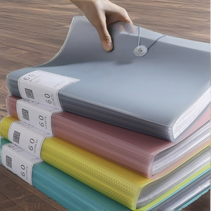 HK <b>Box</b> File Transparent PP Material Student Files Organizer Large Capacity Office Use - Product Image 2