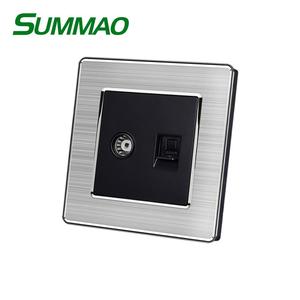 Mur Tel <span class=keywords><strong>Prise</strong></span> TV, TÉLÉPHONE Et <span class=keywords><strong>Prise</strong></span> TV - Product Image 2